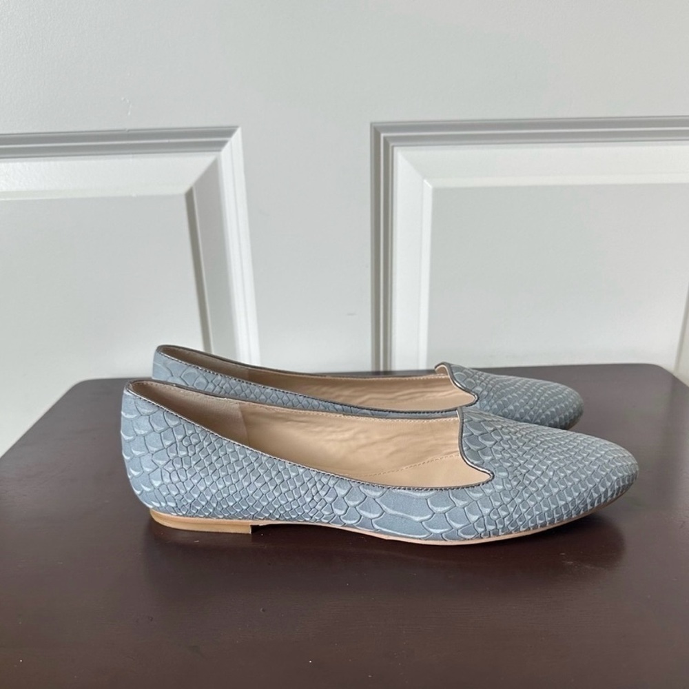 Shoes of Prey Embossed Ballet Flat Size 8